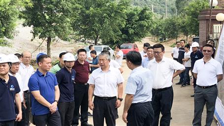 劉可一行到靜脈產業(yè)園項目進行視察