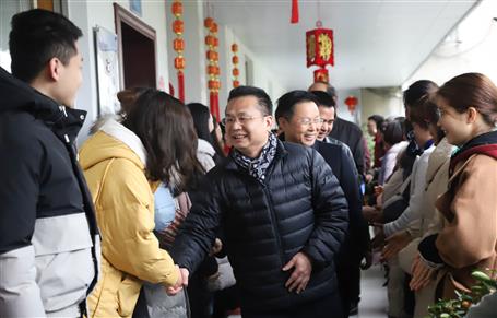 【開工大吉】新年新氣象！公司領(lǐng)導(dǎo)班子向干部職工拜年