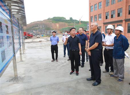 唐云舒到河池譽(yù)升項目調(diào)研