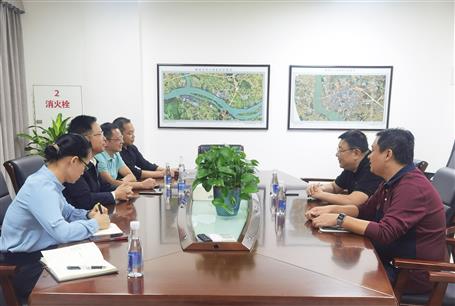 賴海標、陶禮智到柳州祥云集團座談交流