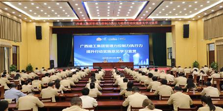 提升“三力” 爭創(chuàng)佳績丨冶建公司召開《廣西建工集團管理力控制力執(zhí)行力提升行動實施意見》學習宣貫會