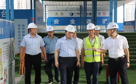 余仲遠(yuǎn)到冶建公司項(xiàng)目開(kāi)展集團(tuán)公司2023年上半年質(zhì)量安全綜合大檢查