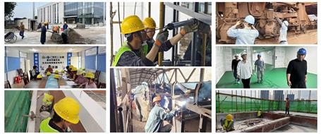 【搶先機 穩(wěn)開局】冶建公司在建項目掀起節(jié)后復工復產(chǎn)熱潮